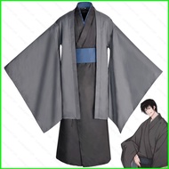 YB1 Jujutsu Kaisen Fushiguro Toji Cosplay Kimono Costume Anime Coat Pants Man Japanese Uniform Hallo
