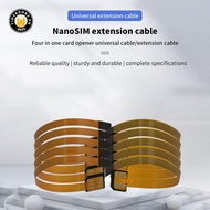 {TB & Bag } 4FF Sim card Converter FPC Extension Cable to 4FF Micro 3FF Standard 2FF Sim Usim Card A