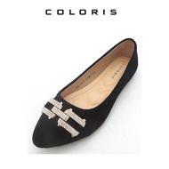 Coloris Women Flat Pump Shoes - Black SC-CWPF-793 (Kasut Wanita)