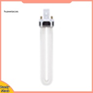 HUA  Replacement U-shape 9W UV LED Nail Dryer Lamp Light Tube for Manicure Machine