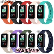 MAGICIANIP Silicone Accessories Wacthband Smart Watch Replacement for Amazfit Band 7