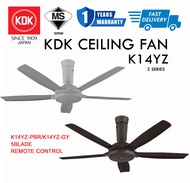 KDK CEILING FAN-Z SERIES (140cm/56") K14YZ-PBR( BROWN)/K14YZ-GY(GREY)  #KIPAS SILING#风扇