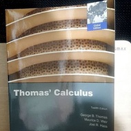 【Whouse哇城】二手 8成新 Thomas' Calculus 12/e /Thomas