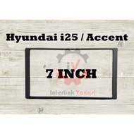 Frame tape head unit 2din Hyundai i25 Accent 2015