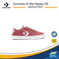 Converse รองเท้าผ้าใบ รองเท้าแฟชั่น รองเท้าผู้หญิง แฟชั่นผู้หญิง คอนเวิร์ส Women Star Replay OX 565253CF9RO (1890)