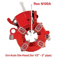 Rex N100A (4") Pipe Threading Machine Die Head 1/2" - 2" & 2 1/2" - 4"