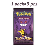 Original Pokemon Card Halloween Trick or Trade Booster Bundle Gengar pokemon TCG Limited Collection