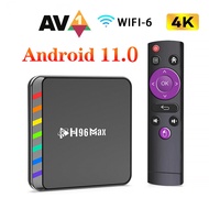 H96 Max W2 Smart TV Box Android 11 S905W2 4GB 32GB 64GB WIFI6 4K AV1 H96Max Set Top Box Media Player TV Box Android 11.0