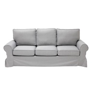 Koncept Furniture โซฟา 3 ที่นั่ง รุ่น RAYNA สีเทา (211x87x91 ซม.)