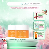 Combo of 2 sleeping masks to exfoliate lips, reduce dark spots, and naturally nourish pink with apri