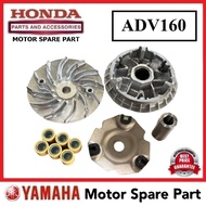 HONDA ADV160 FRONT PULLEY SET 0 DEPAN PULLEY FAN KIPAS ROLLER WEIGHT KACANG ADV-160 ADV 160 HONDA
