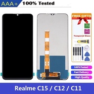 Original For Realme C15 Realme C12 Realme C11 LCD Touch Screen and Digitizer Assembly Replacing Part