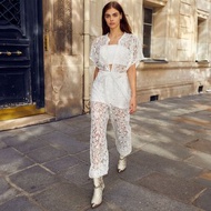 【全新上市】Vesta個性水溶蕾絲連身褲