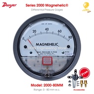 Dwyer 2000-80MM Series 2000 Magnehelic® Differential Pressure Gages หน่วยวัดมิลลิเมตรน้ำ mm of Water