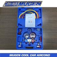 Manifold Meter Gauge, R134a/ R22/ R410/ R404, High Performance.