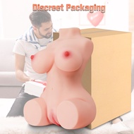 3D Full Body Sex Doll Realistic Sexy Super Busty Half Body Doll Male Sex Toy Vibrator Silicone Vagin