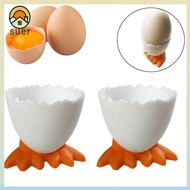 SUERHD 1/2/4Pcs Kitchen Supplies Opener Boiled Cooking Tool Eggs Container