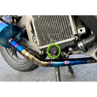 Vario pcx adv radiator Water Drain titanium Bolt