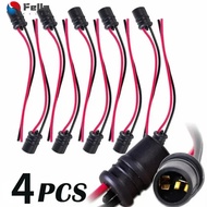 1pc T10 W5W 147 Round Sockets Marker Light Holder - LED Bulb Base Holder - Car Wedge Light Bulb Sock