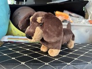 Jellycat 啡色臘腸狗