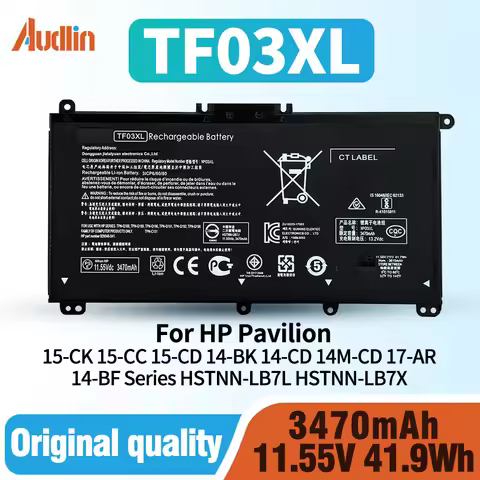 TF03XL 920070-855 Battery for HP Pavilion X360 15-CC665CL 15-CD040WM 15-CC123CL 14-CD1055CL 14-CD102