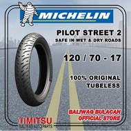 120/70-17 / 120/70 R17 MICHELIN  PILOT STREET 2  TIRE TUBELESS