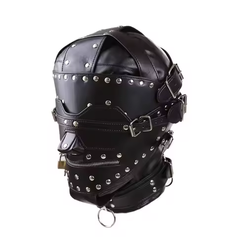 BDSM Puppy Play K9 Bondage Kit Dog Hood Binding band Mouth Ball Role-Playing Mask