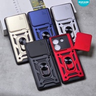 poco M7 Pro Case Softcase slide Armor Case Robot + Slide Camera Case poco M7 Pro