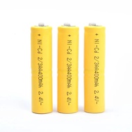 ❀2.4V 400mAh 2/3AA Nickel-cadmium rechargeable battery 1/2/4pcs NI-CD battery pack for Remote co ۞6