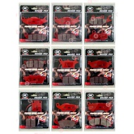 DISC BRAKE PAD (FRONT) - SUZUKI - SKYDRIVE 125 / SHOGUN AXELO / SMASH V115  (SINGLE PISTON) (NK)