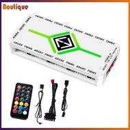 1 ถึง 9 3 ใน 1 5V 3 ขา ARGB Controller พัดลมระบายความร้อน Hub PWM ARGB Fan Hub PWM และ ARGB Hub Spli