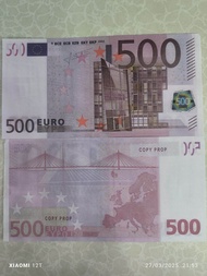 mainan uang kertas replika euro isi 100