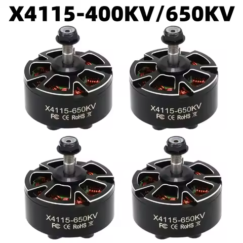 4pcs/lot EP NEW 4115 X4115 400KV / 650KV 3-8S Brushless Motor Compatible 13/15/16inch Propeller for 