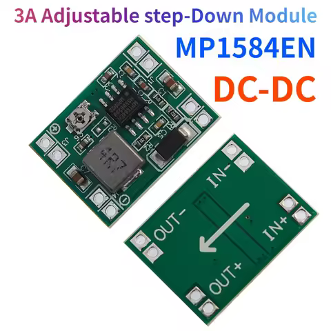 MP1584EN Ultra-Small Size DC-DC Step Down Power Supply Module MP1584 3A Adjustable Buck Converter fo