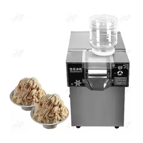 2025/Strawberry milk Full Automatic Milk Snow Ice hine Commercial Snowflake Ice Making hine Korean K