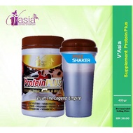 V'ASIA ( VASIA ) Supplement Protein Plus  400gr + Free Shaker