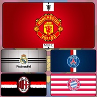 Large Size FOOTBALL CLUB Mouse Pad, Mouse Pad 80x30cm / 90x40cm / 120x60cm Anti-Slip, Durable