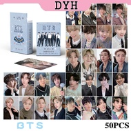 50pcs/box BTS Laser Card Photocards LOMO Card KPOP Album