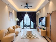 Rumah 70 m² dengan 2 bilik tidur dan 1 bilik mandi peribadi di Johor Bahru (【New】R&F d'Beauté Suite【