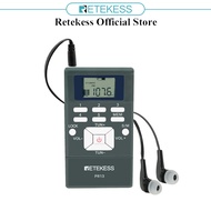 Retekess FT11 Portable FM Radio Transmitter and PR13 Portable FM Radio Receiver