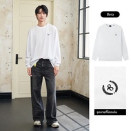 gxg.jeans | เสื้อยืดแขนยาวคอกลมสีหลายสี