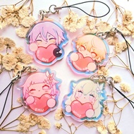 Project Sekai Colorful Stage Wonderland X Showtime Nene Emu Tsukasa Rui Cute Fanart Keychain Charms