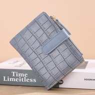 Ladies Short Wallet Korean Version Japanese Small Wallet Coin Purse Mini Student Ladies Two-fold Wal