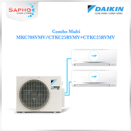 Combo Multi S MKC70SVMV Inverter Treo Tường Gas R32 Chính Hãng Daikin