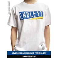 Automobile Culture Clothing Endless Short Sleeves Car Modified Printed T-shirt JDM Brake Theme Round