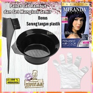 Miranda Hair Color MC-15 BLUE BLACK Pewarna Rambut Permanen Aman Original Pewarna Rambut Cerah Cat R