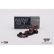 MINI GT MGT00729-L Alfa Romeo C43 #77 Valtteri Bottas 2023 F1 2023 Australian GP
