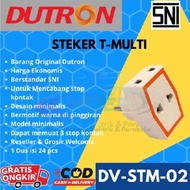 DUTRON Multi-Color T-Plug DUTRON Color Electrical Plug/ Extension Plug