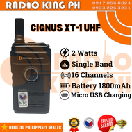 CIGNUS XT1 UHF Dual PTT New Packaging Cignus XT-1 uHF Radio