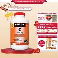 Inline badge Oral Supplement Vitamin C 1000mg Kirkland Signature boosts the immune System 500 tablets